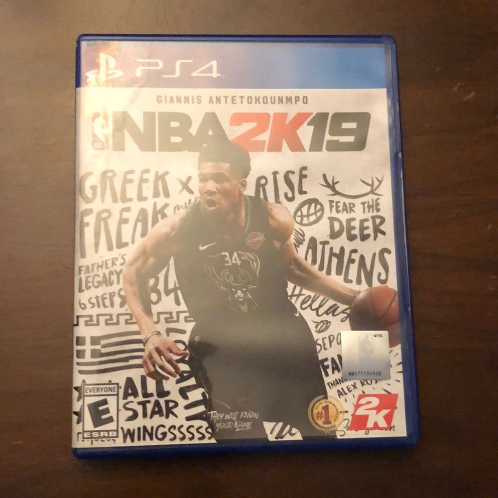 PS4 NBA 2K19 video game